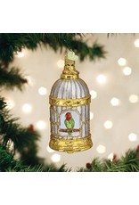 OLD WORLD CHRISTMAS VINTAGE BIRD CAGE