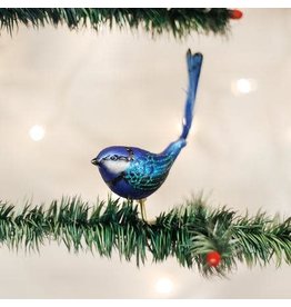 OLD WORLD CHRISTMAS 18091   CLIP-ON FAIRY WREN