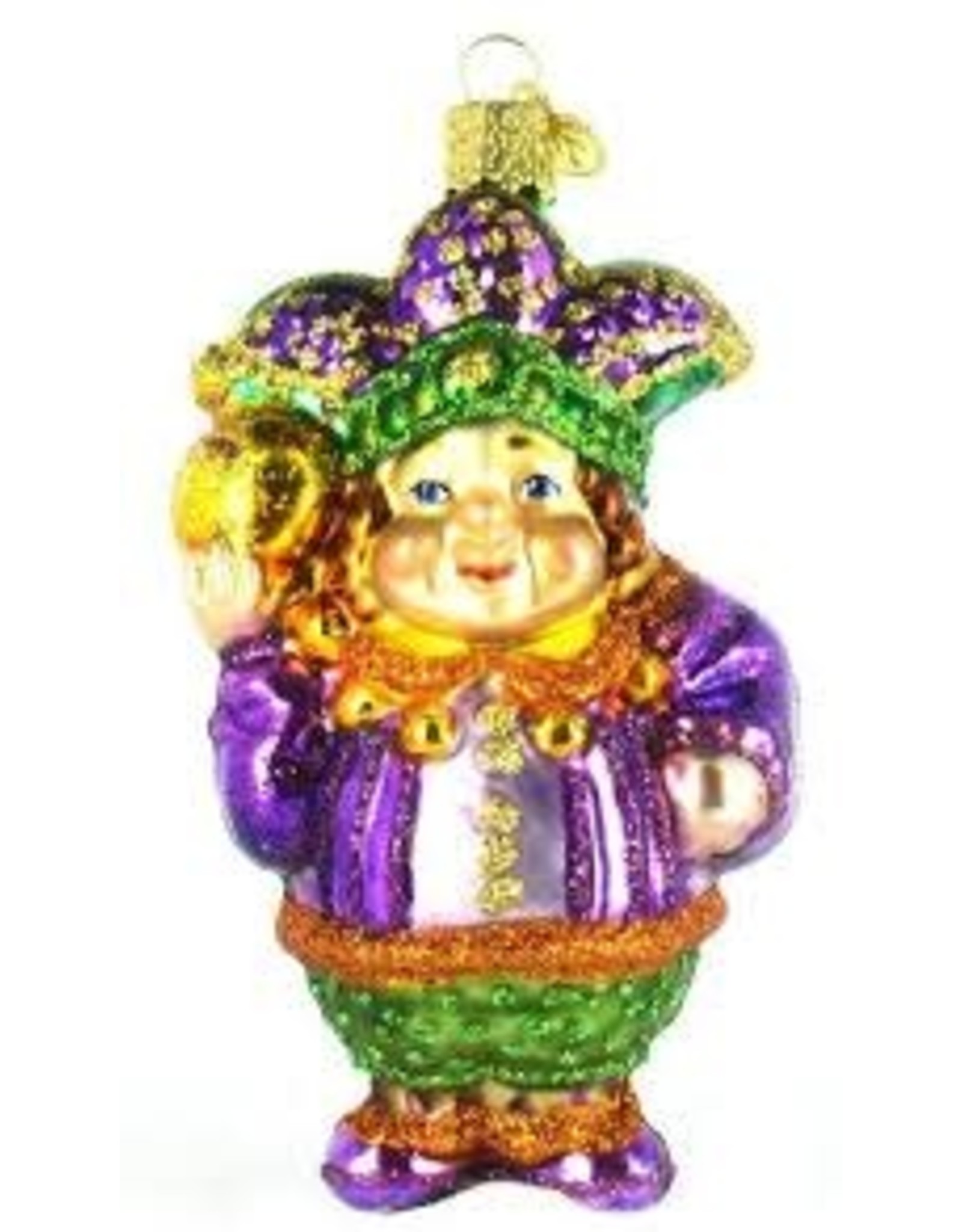 OLD WORLD CHRISTMAS MARDI GRAS JESTER