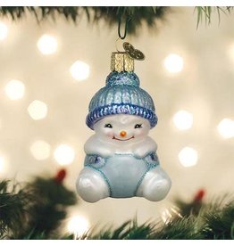 OLD WORLD CHRISTMAS SNOW BABY BOY