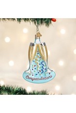 OLD WORLD CHRISTMAS 32217   CHAMPAGNE TOAST