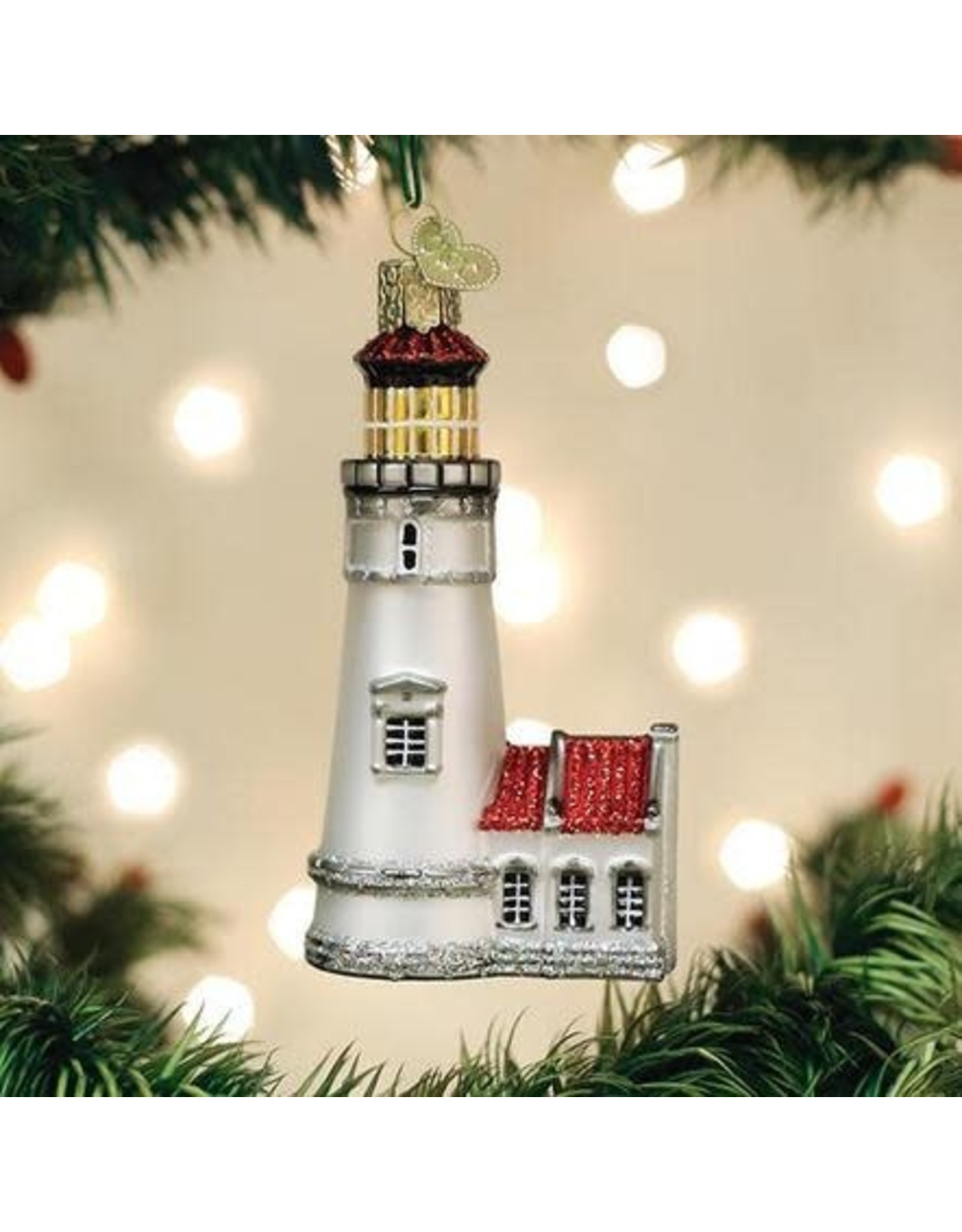 OLD WORLD CHRISTMAS 20122   HECETA HEAD LIGHTHOUSE