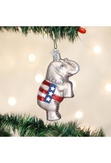 OLD WORLD CHRISTMAS 12108   REPUBLICAN ELEPHANT