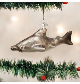 OLD WORLD CHRISTMAS HAMMERHEAD SHARK