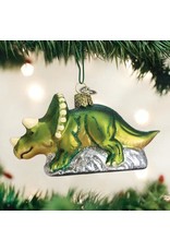 OLD WORLD CHRISTMAS 12498   TRICERATOPS