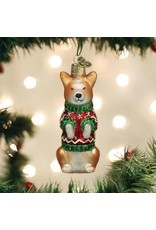 OLD WORLD CHRISTMAS CHRISTMAS CORGI