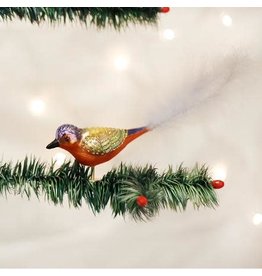 OLD WORLD CHRISTMAS 18028   PAINTED BUNTING