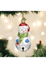 OLD WORLD CHRISTMAS 24186   JINGLE BELL SNOWMAN
