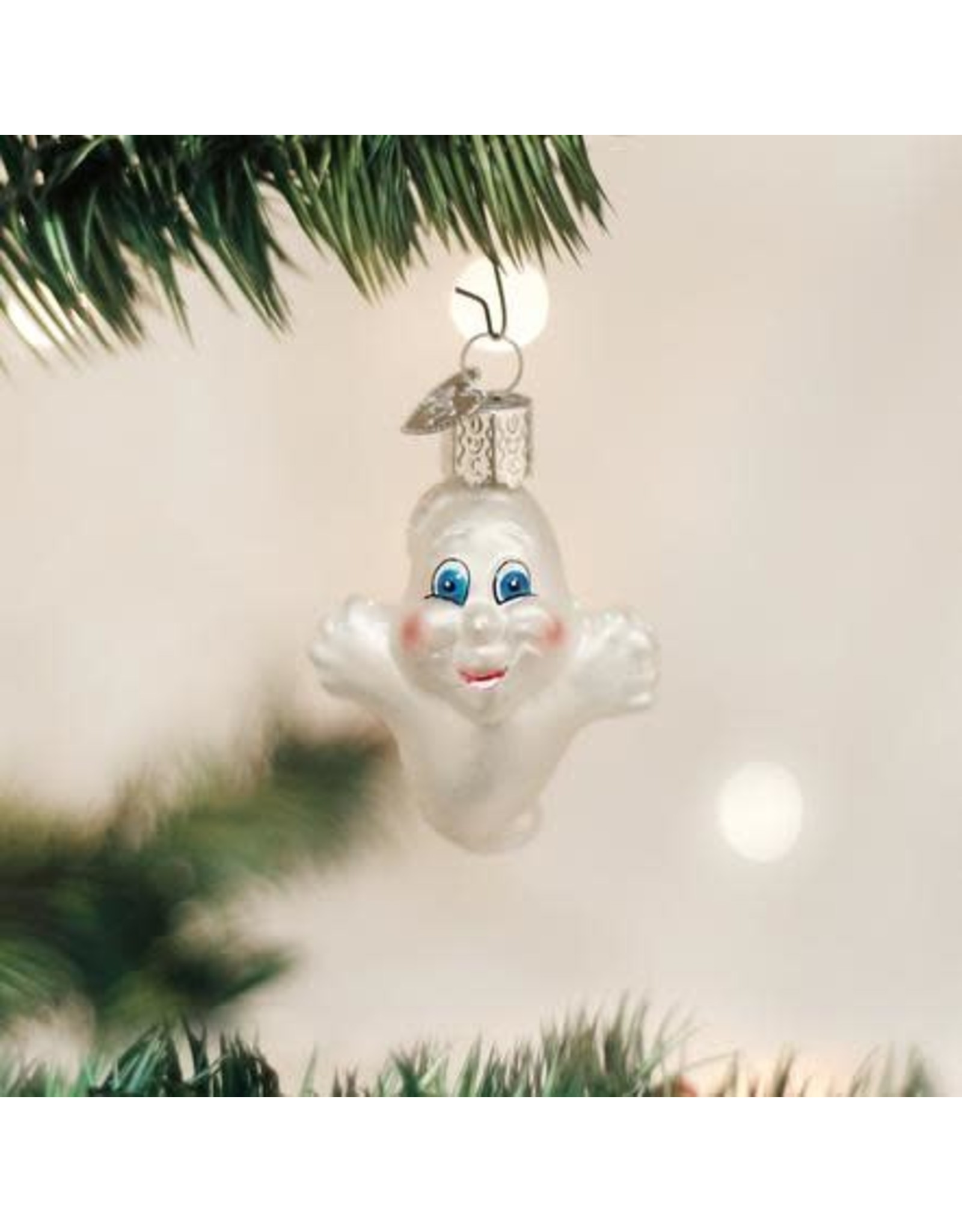 OLD WORLD CHRISTMAS MINIATURE GHOST
