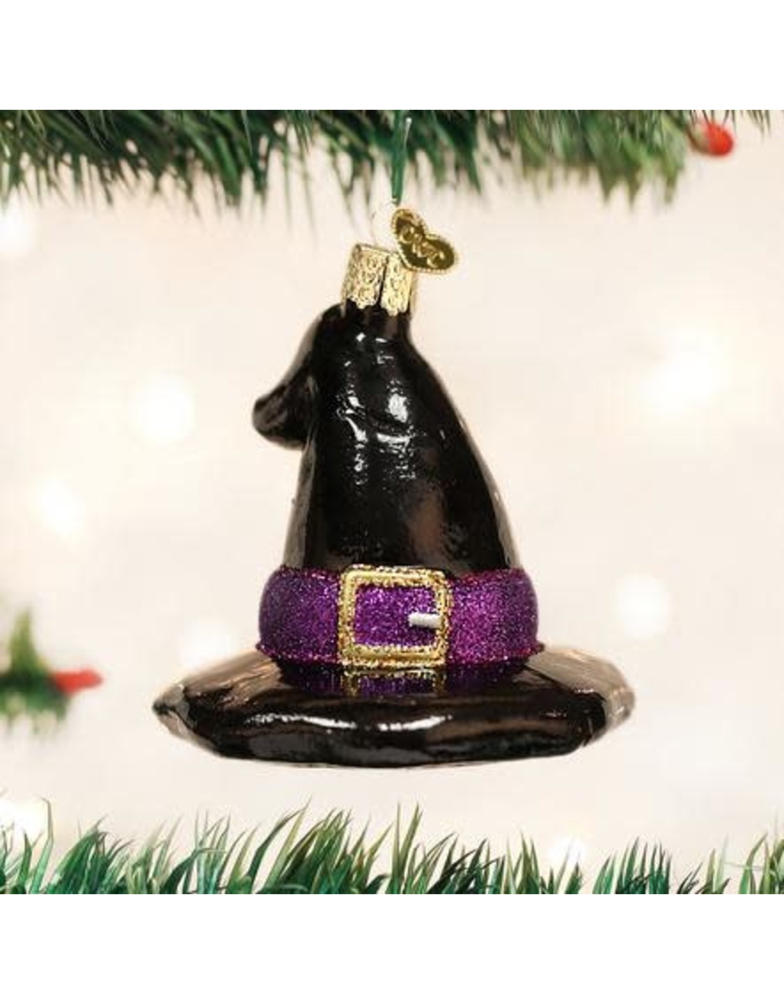 OLD WORLD CHRISTMAS WITCH'S HAT