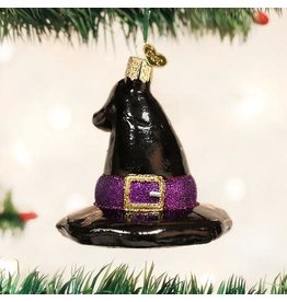 OLD WORLD CHRISTMAS WITCH'S HAT