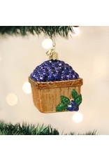OLD WORLD CHRISTMAS 28102   BASKET OF BLUEBERRIES