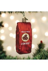 OLD WORLD CHRISTMAS 32387   BAG OF COFFEE BEANS