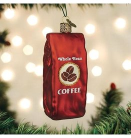 OLD WORLD CHRISTMAS 32387   BAG OF COFFEE BEANS