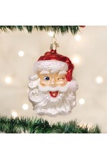 OLD WORLD CHRISTMAS WINKING SANTA
