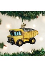 OLD WORLD CHRISTMAS 44085   TOY DUMP TRUCK