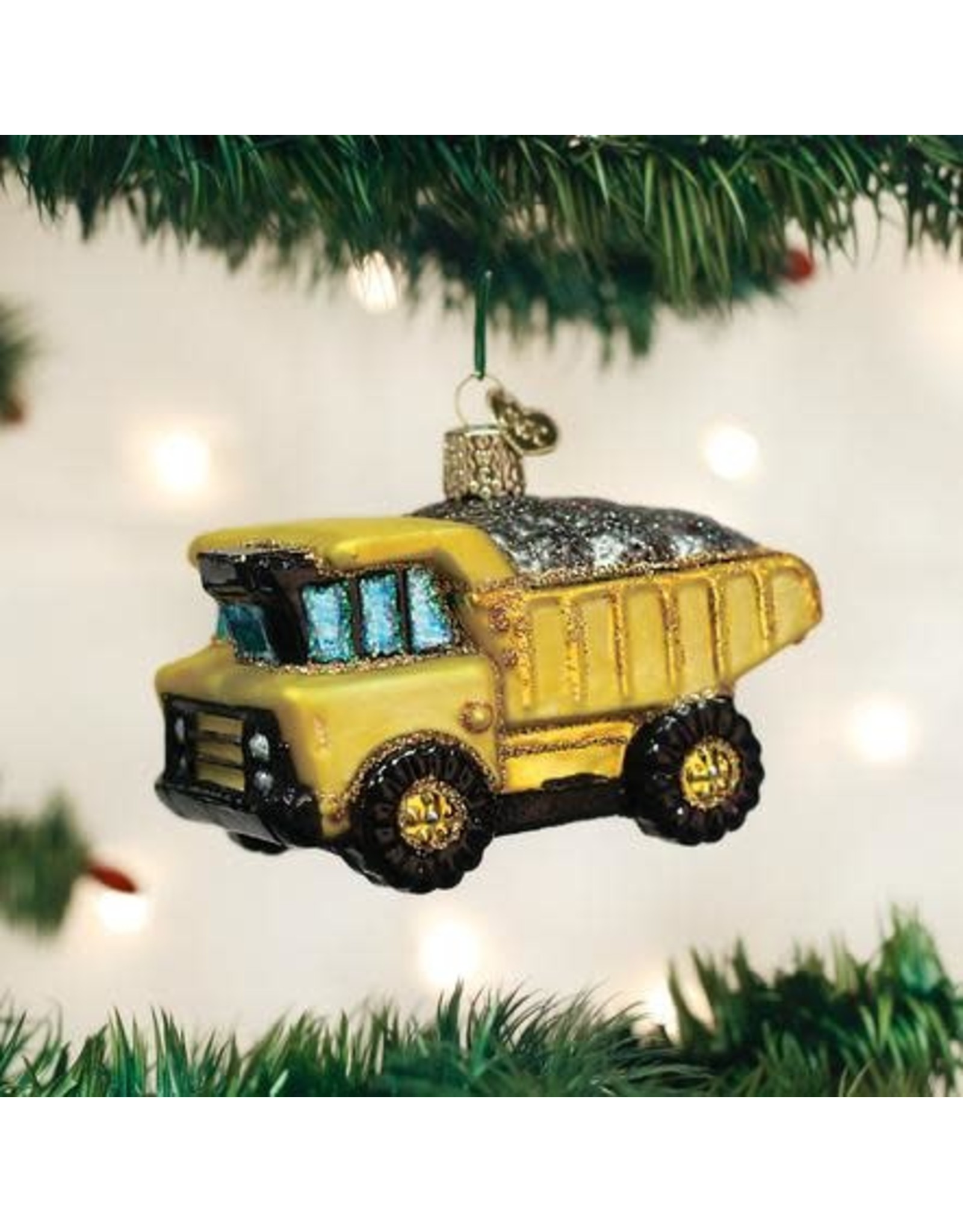 OLD WORLD CHRISTMAS 44085   TOY DUMP TRUCK