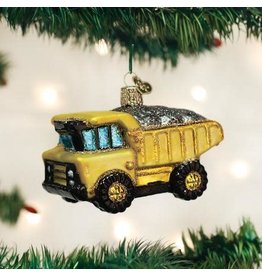 OLD WORLD CHRISTMAS 44085   TOY DUMP TRUCK