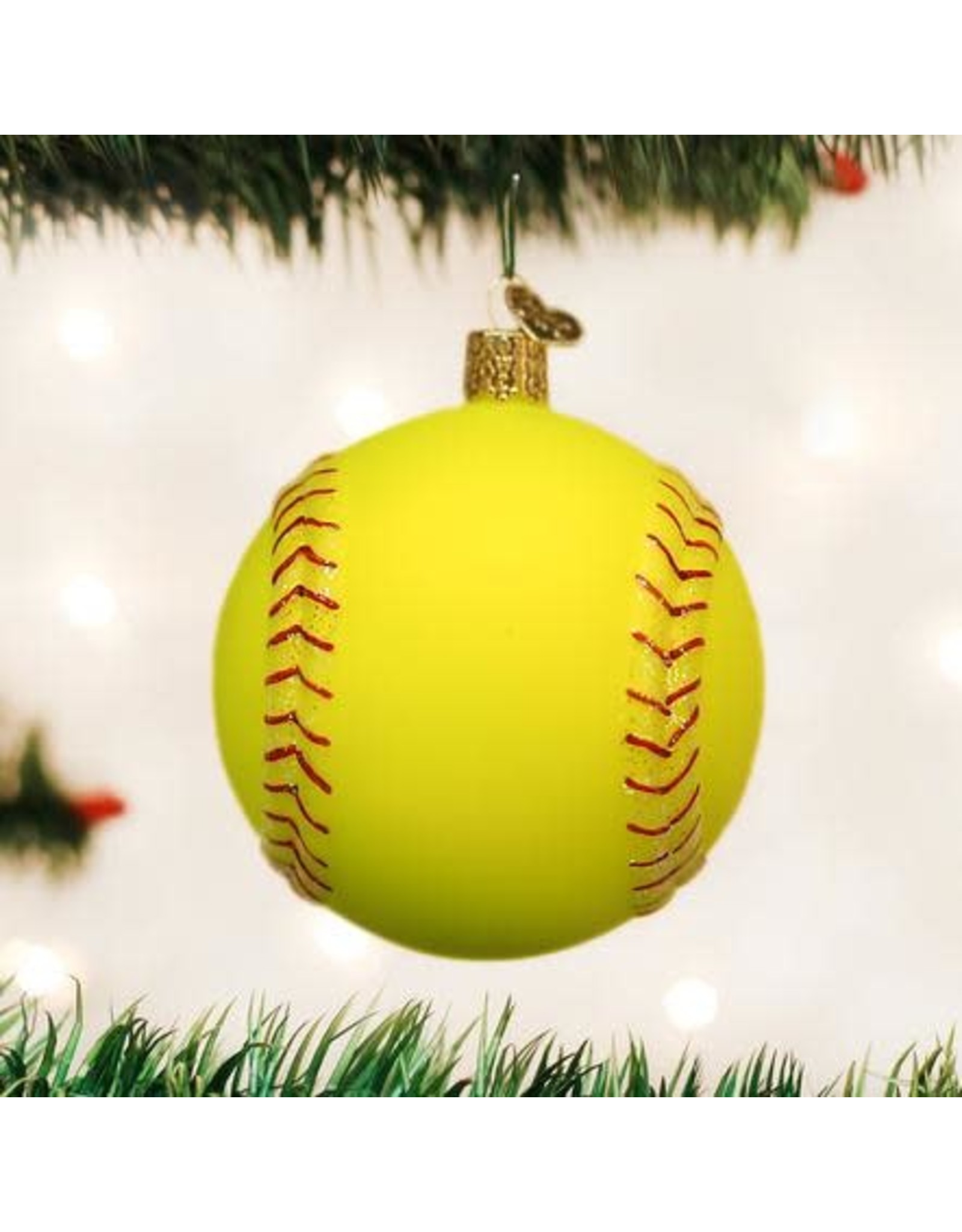 OLD WORLD CHRISTMAS SOFTBALL
