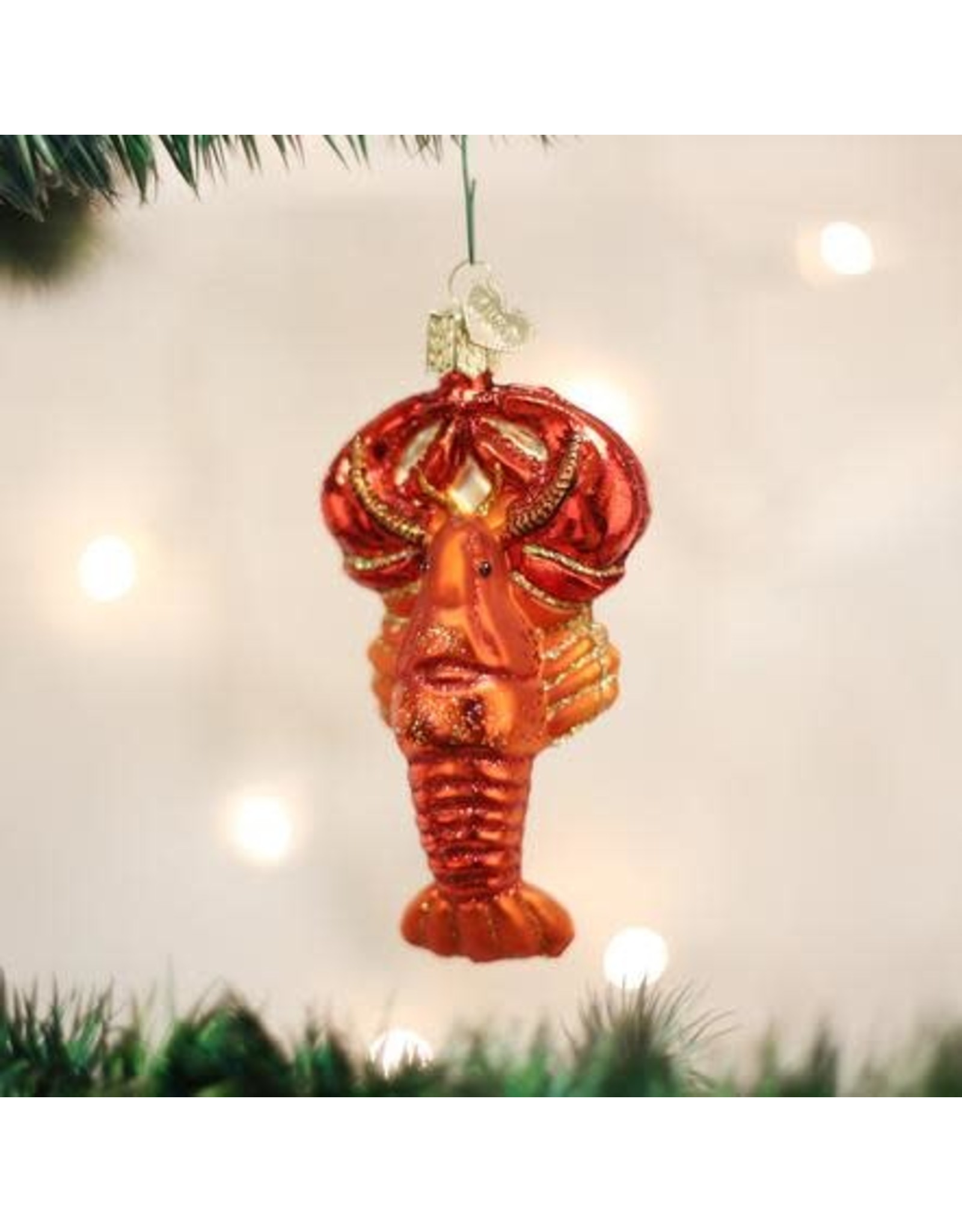 OLD WORLD CHRISTMAS 12128   LOBSTER