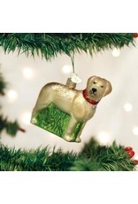 OLD WORLD CHRISTMAS 12496   STANDING YELLOW LAB