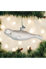 OLD WORLD CHRISTMAS BELUGA WHALE