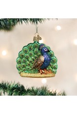 OLD WORLD CHRISTMAS 16074   PROUD PEACOCK