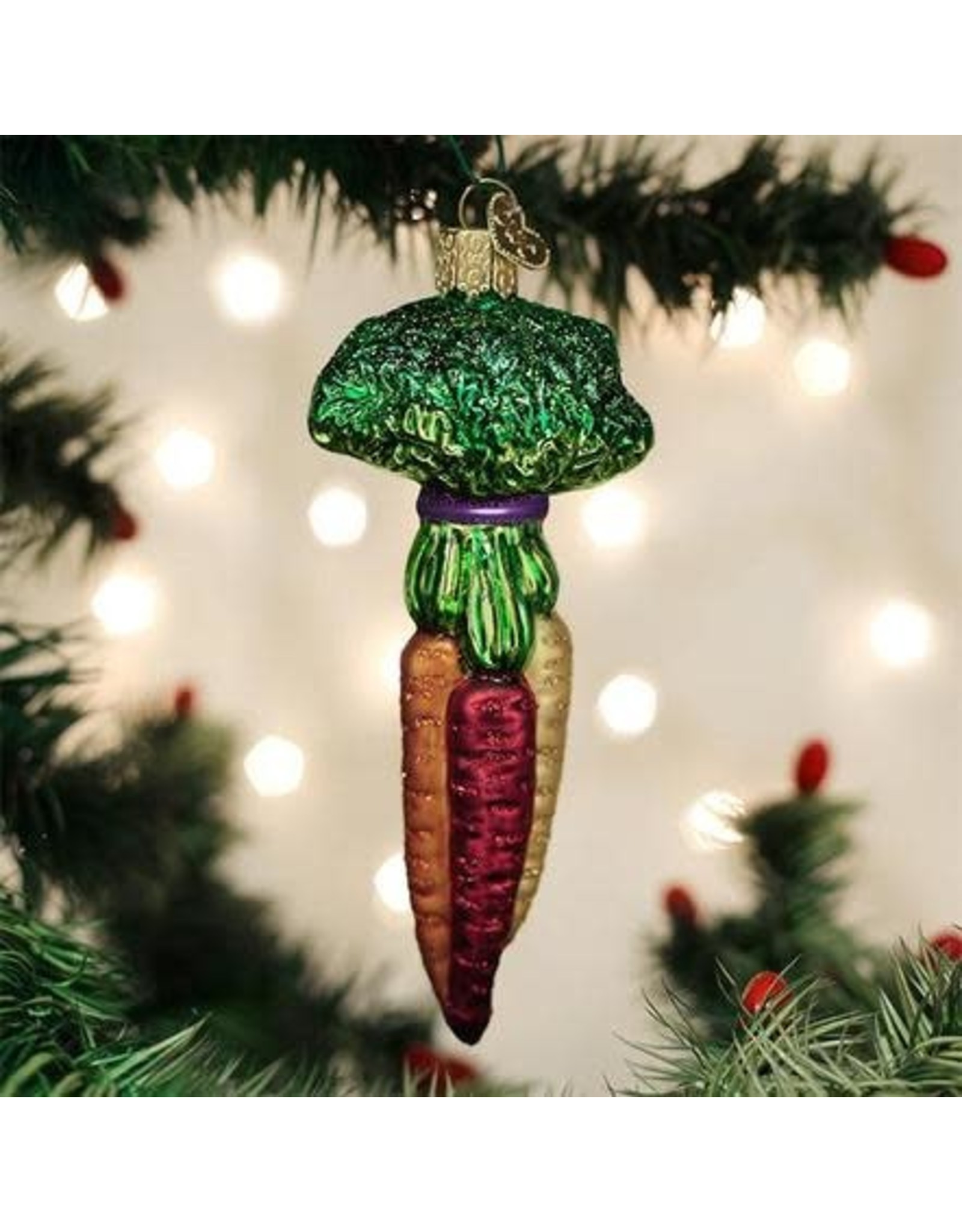 OLD WORLD CHRISTMAS 28125   RAINBOW CARROTS
