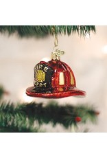 OLD WORLD CHRISTMAS 32225   FIREMAN'S HELMET