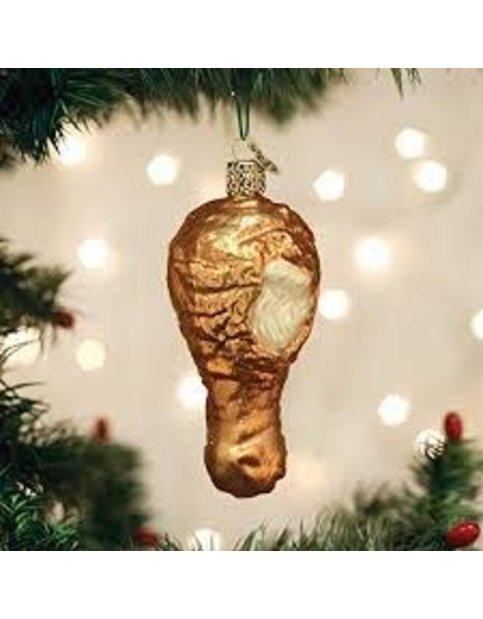 OLD WORLD CHRISTMAS 32308   FRIED CHICKEN