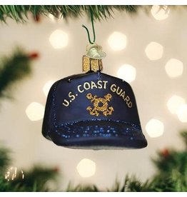 OLD WORLD CHRISTMAS 32400   COAST GUARD CAP