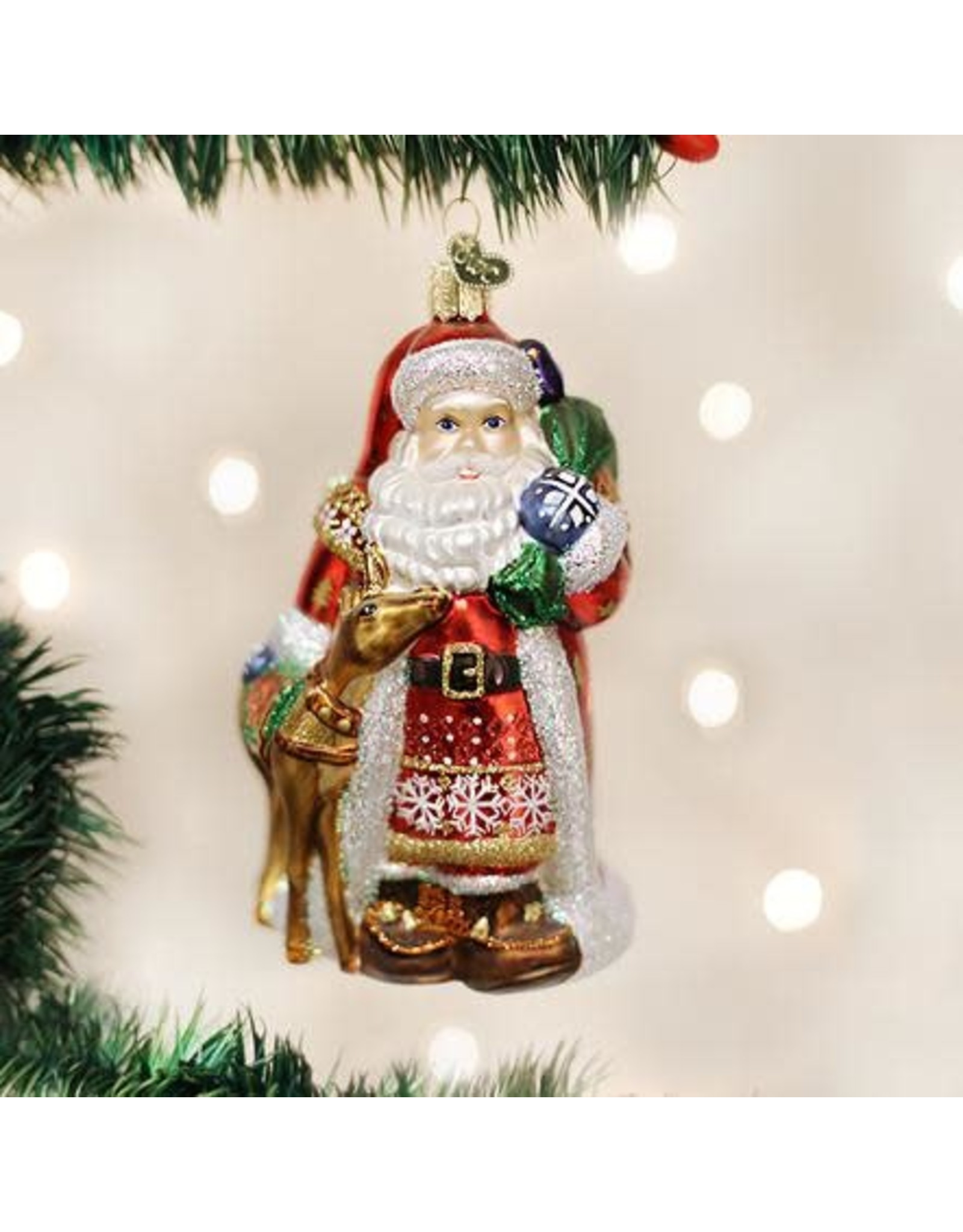 OLD WORLD CHRISTMAS 40104   NORDIC SANTA