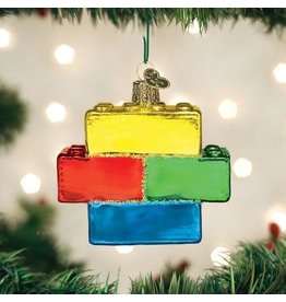 OLD WORLD CHRISTMAS BUILDING BLOCKS