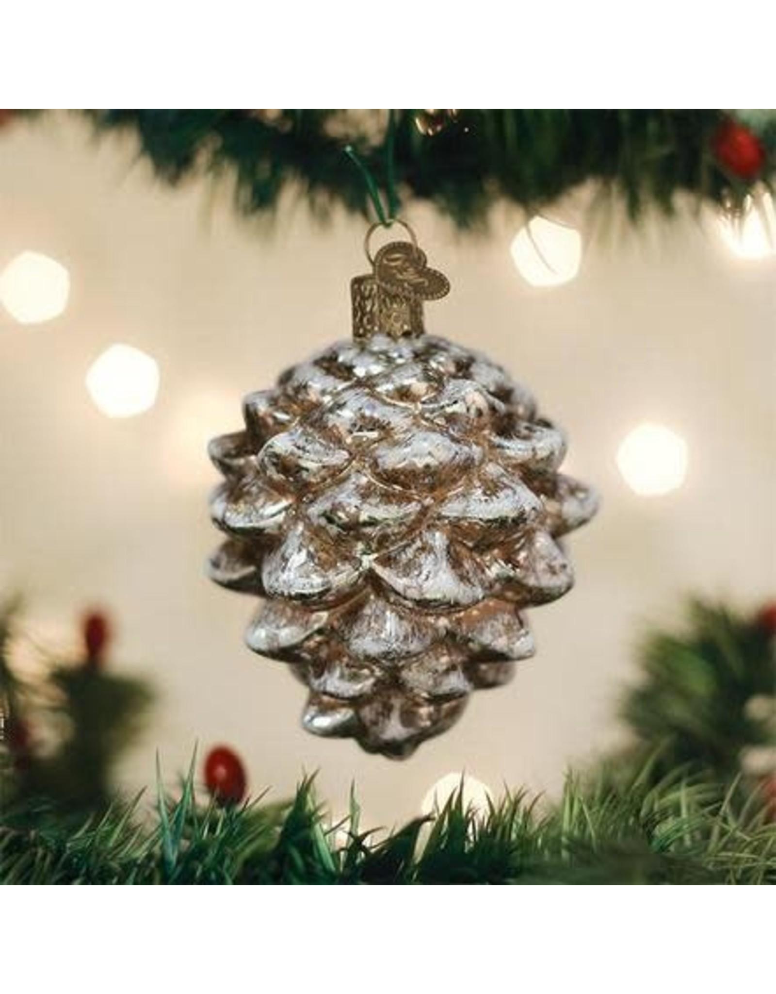 OLD WORLD CHRISTMAS VINTAGE PINECONE