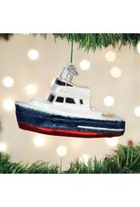 OLD WORLD CHRISTMAS 46078   CHARTER BOAT