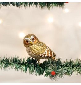 OLD WORLD CHRISTMAS 18067   PYGMY OWL