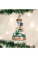 OLD WORLD CHRISTMAS SEATTLE SKYLINE