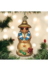 OLD WORLD CHRISTMAS 24188   SAND SNOWMAN