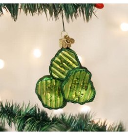OLD WORLD CHRISTMAS 28105   PICKLE CHIPS