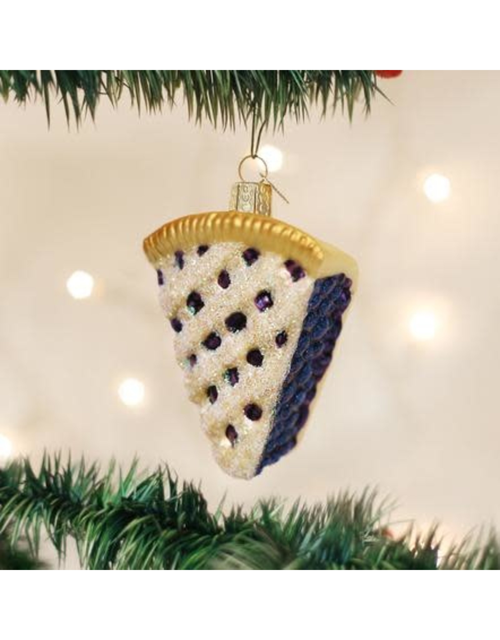 OLD WORLD CHRISTMAS 32155   BLUEBERRY PIE