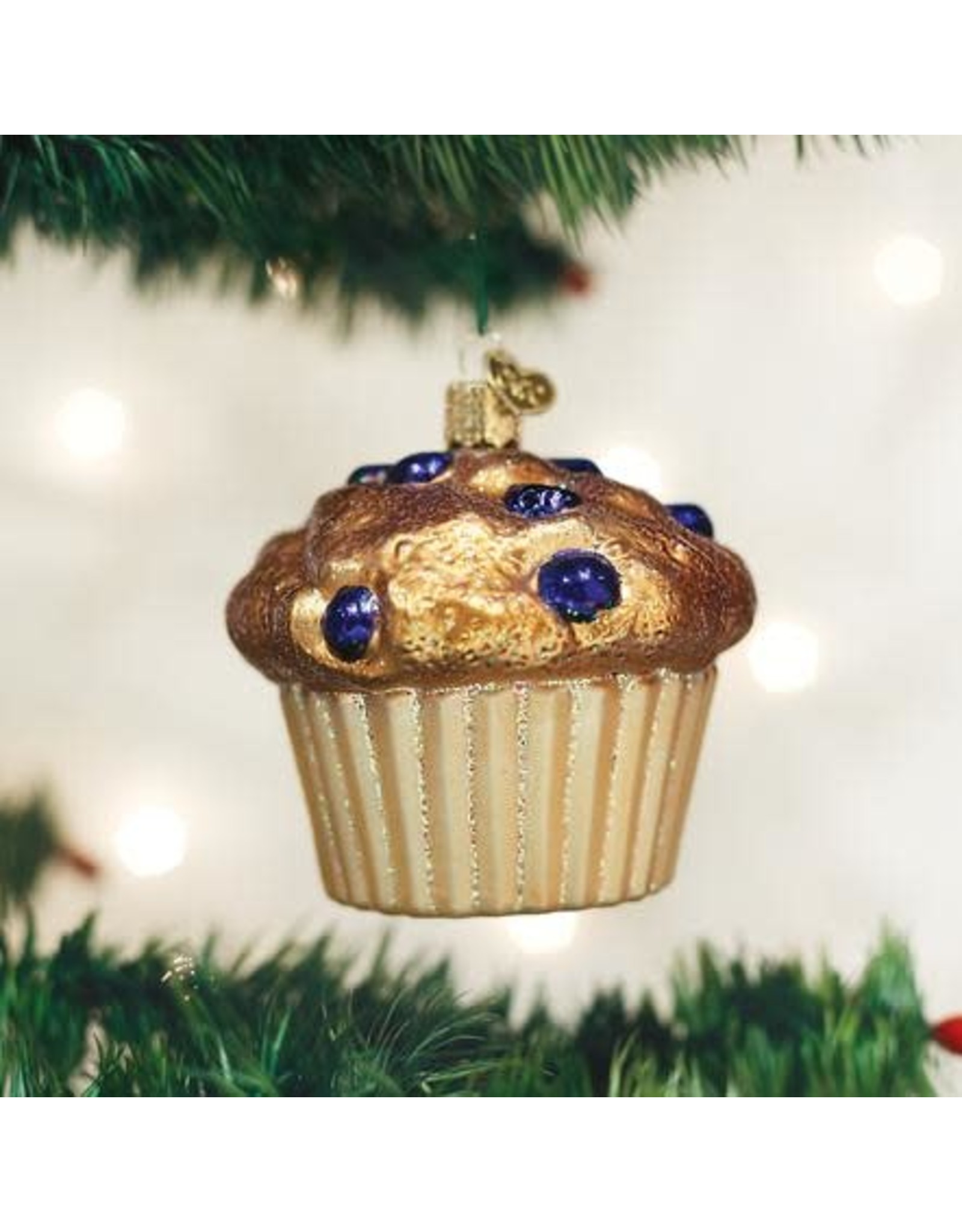 OLD WORLD CHRISTMAS 32263   BLUEBERRY MUFFIN
