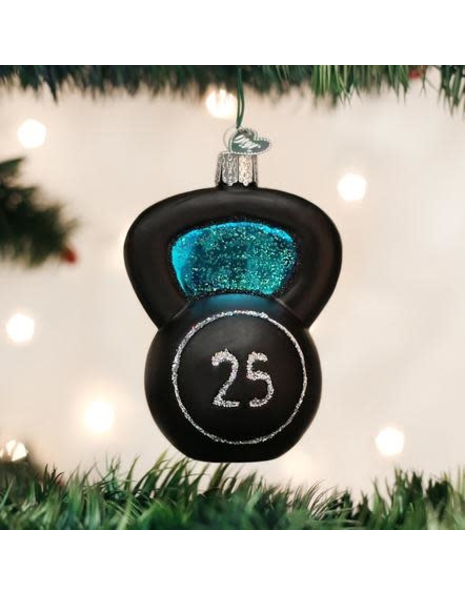 OLD WORLD CHRISTMAS 44099   KETTLEBELL WEIGHT