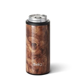 SWIG LIFE S102-ISC-BW   BLACK WALNUT SKINNY CAN COOLER