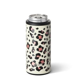 SWIG LIFE S102-ISC-LP   LUXY LEOPARD SKINNY CAN COOLER