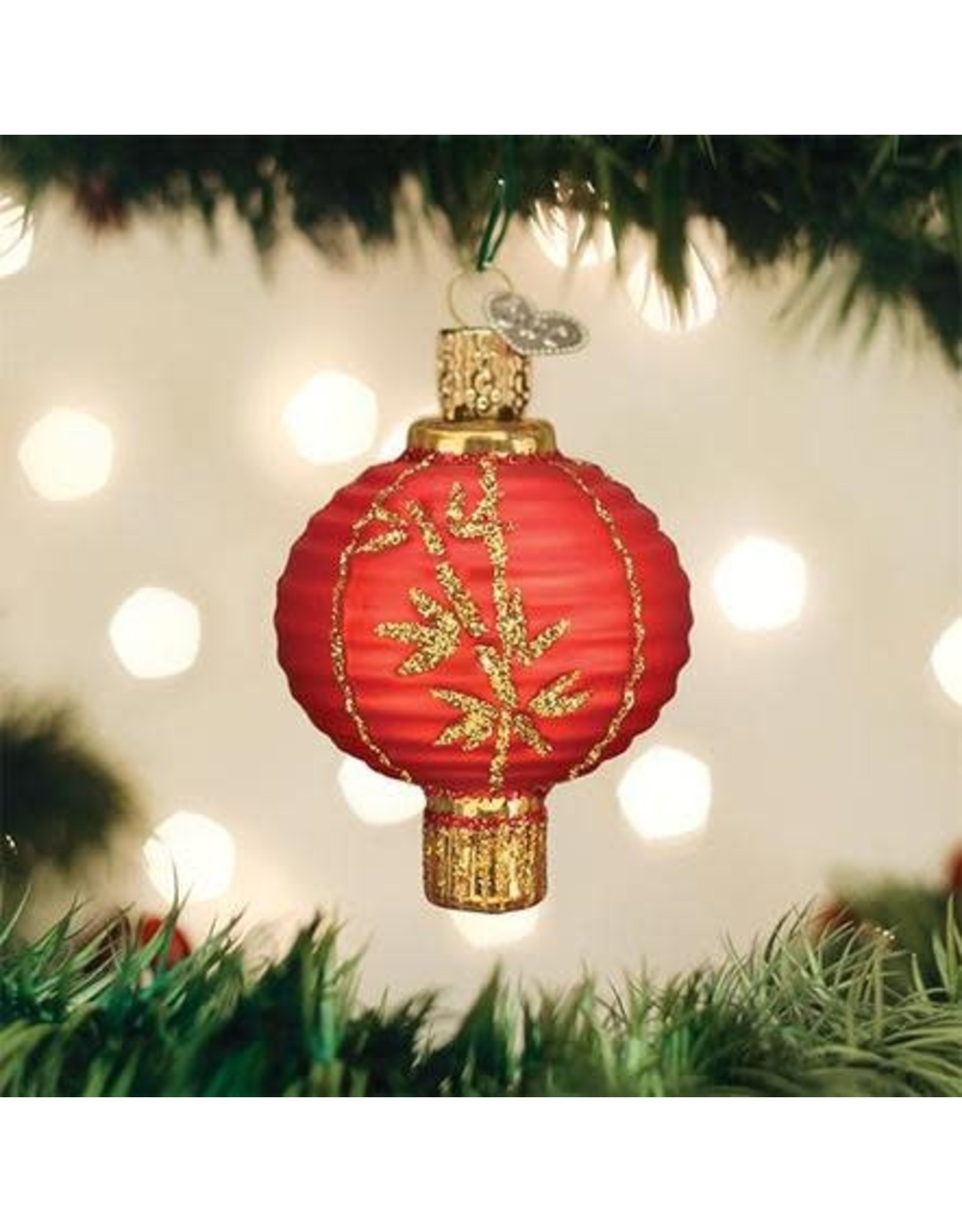 OLD WORLD CHRISTMAS CHINESE LANTERN