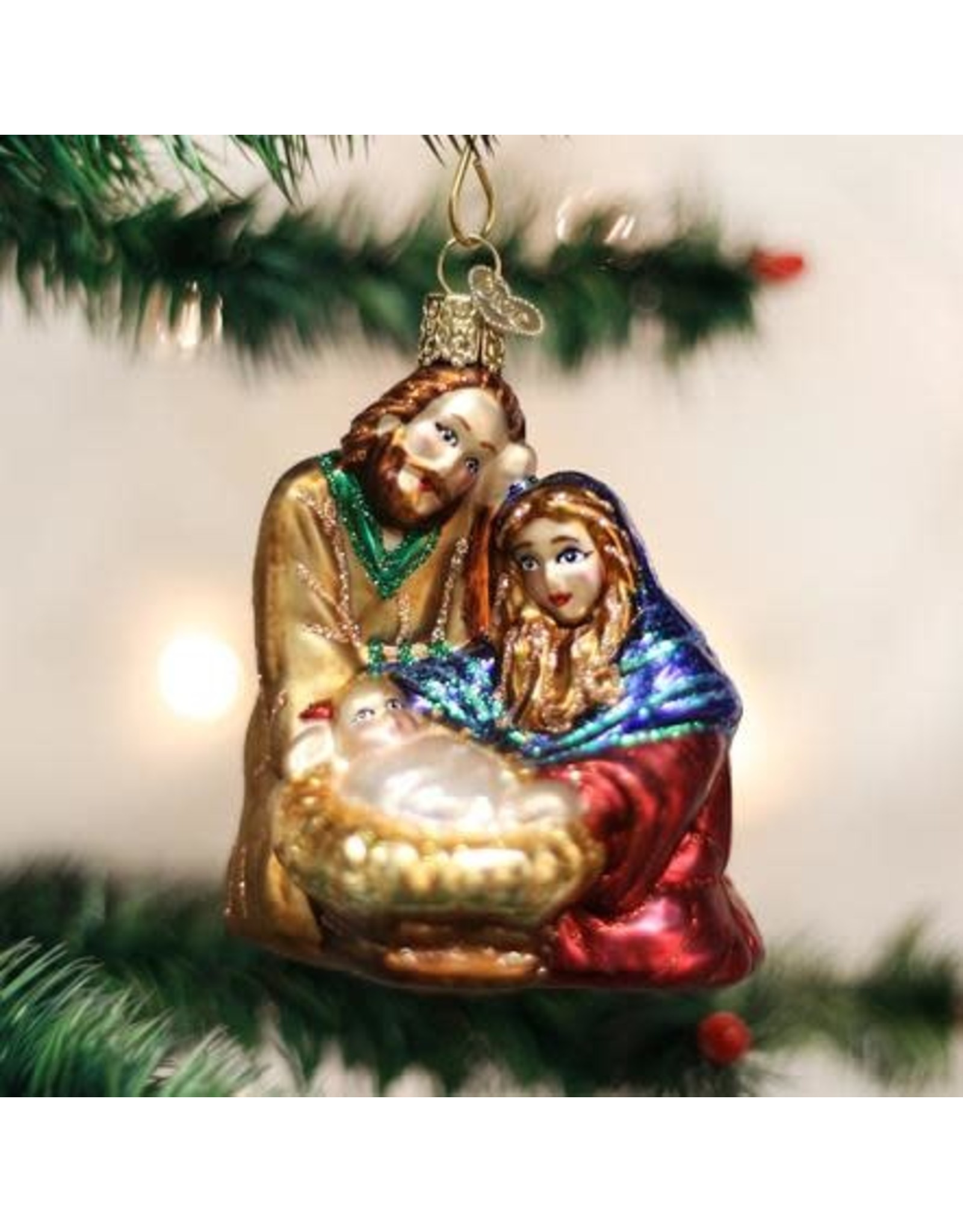OLD WORLD CHRISTMAS 10207   HOLY FAMILY