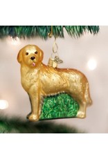 OLD WORLD CHRISTMAS 12203   GOLDEN RETRIEVER