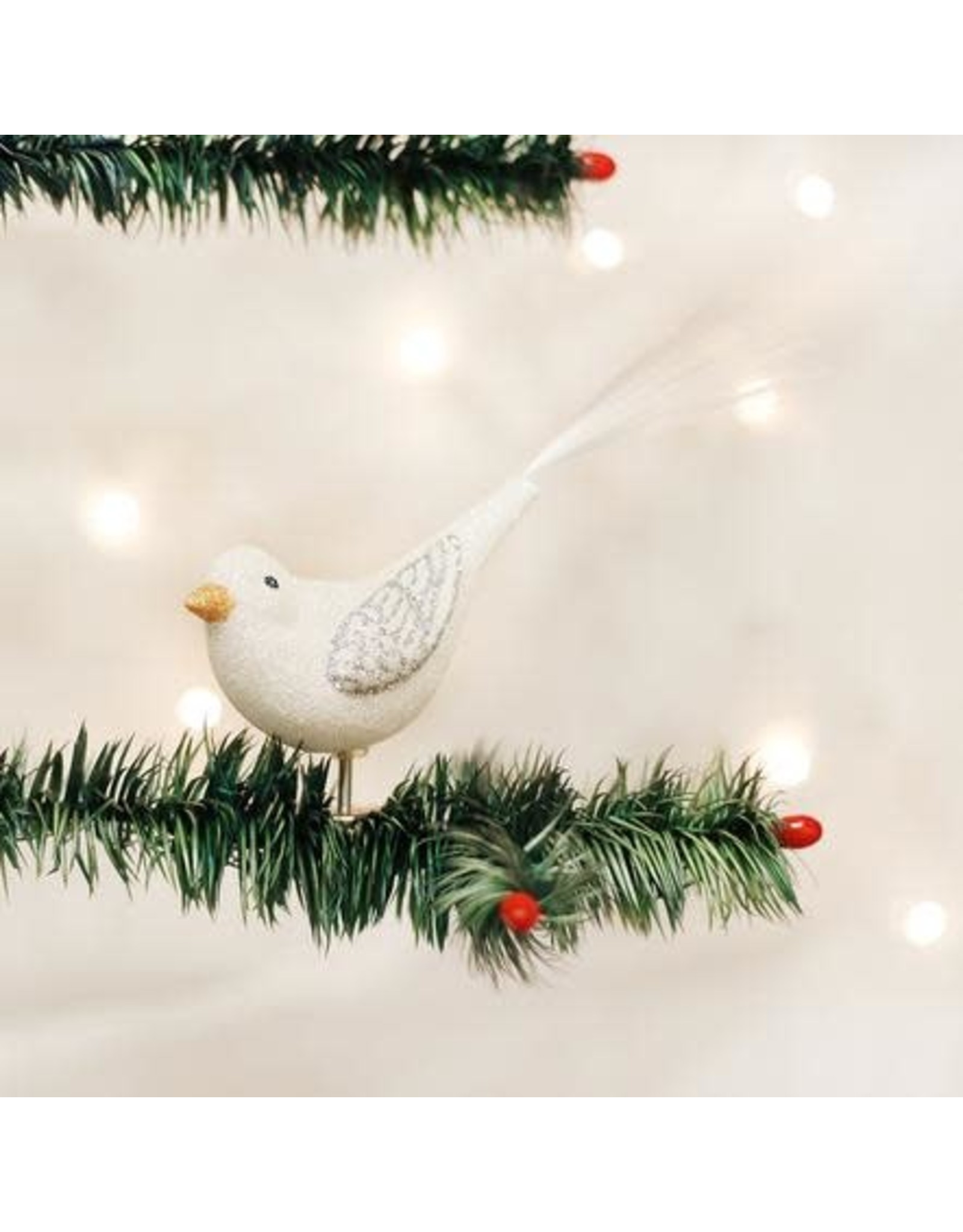 OLD WORLD CHRISTMAS 18112   SPARKLING SNOWBIRD