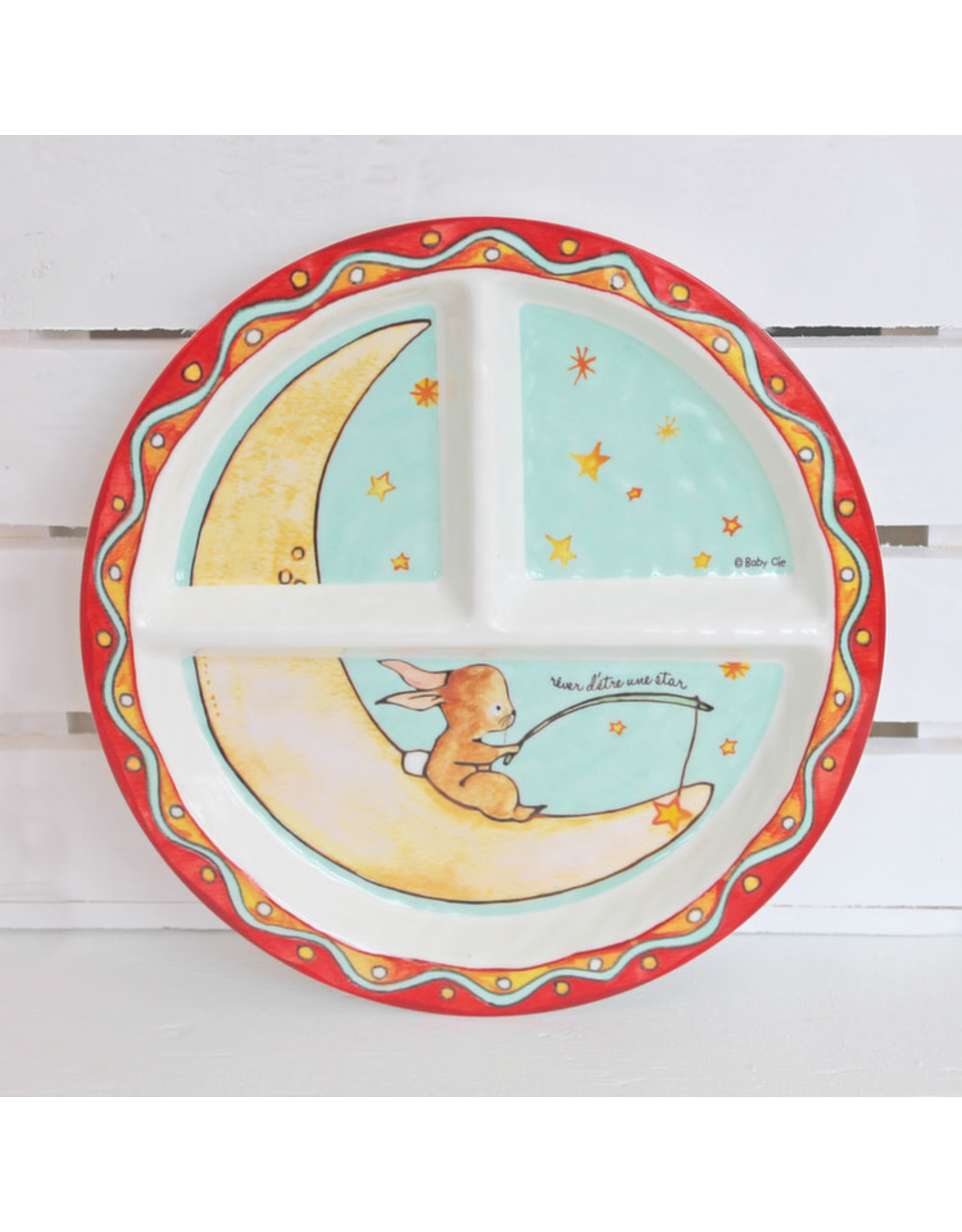 BABY CIE WISH ON A STAR SECTION PLATE