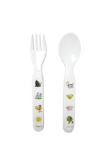 BABY CIE FARM ANIMALS FORK AND SPOON SET